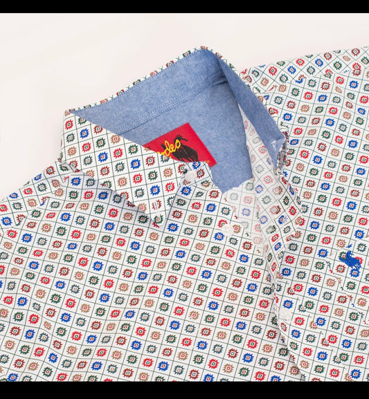 Men's Western style long sleeve shirt