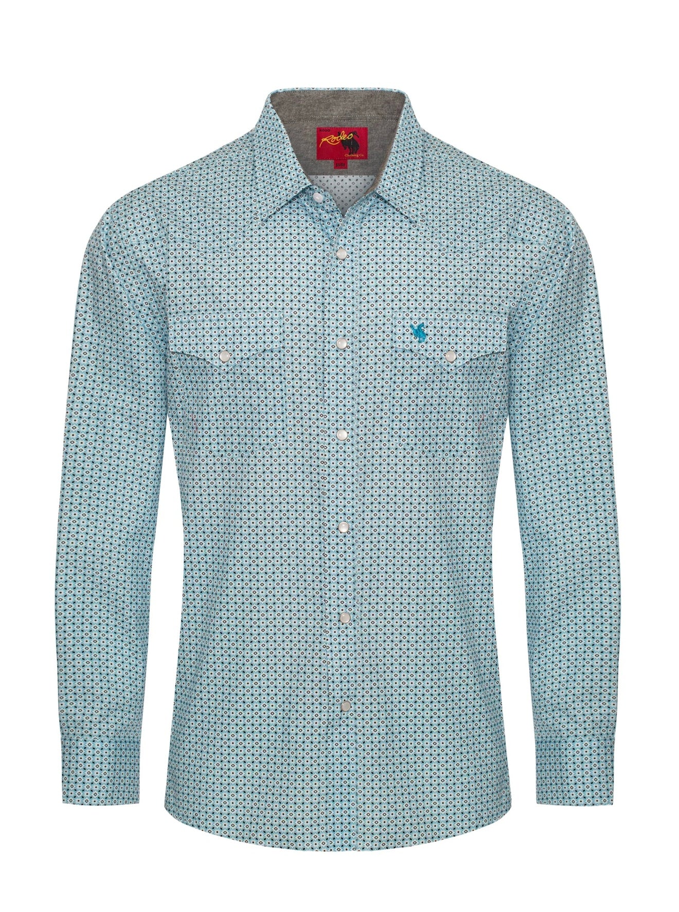 Men's Western style long sleeve shirt