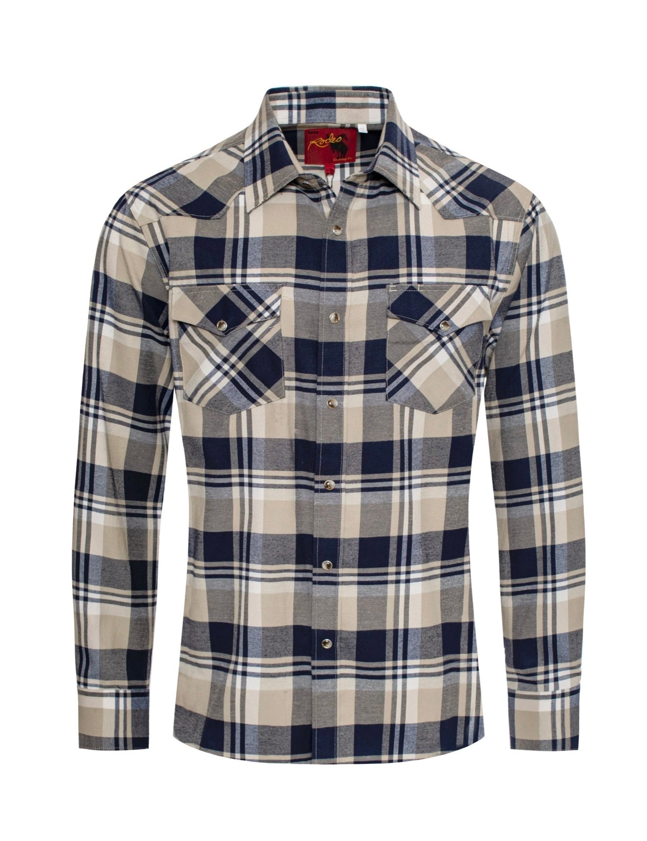 Men's Western style long sleeve Flannel Shirt