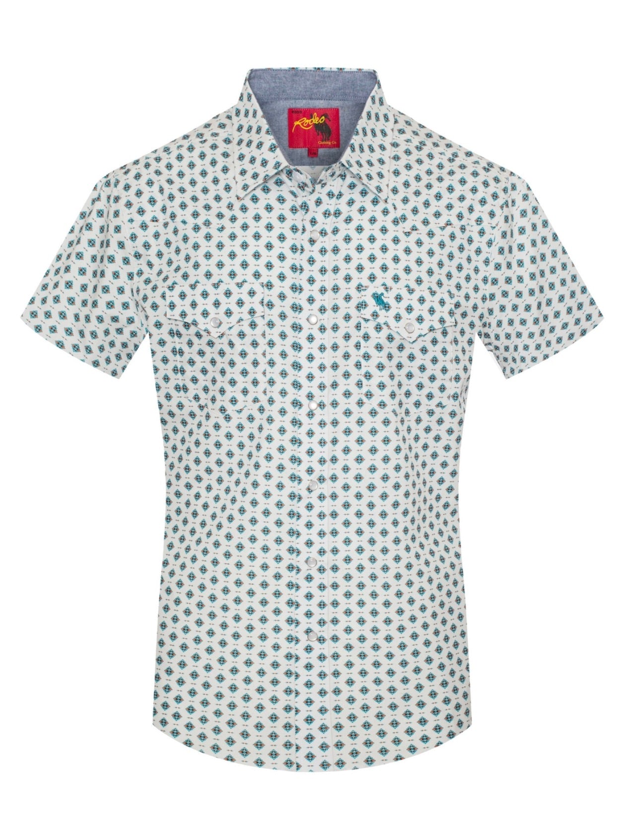 Men's Western Style Short Sleeve Shirt