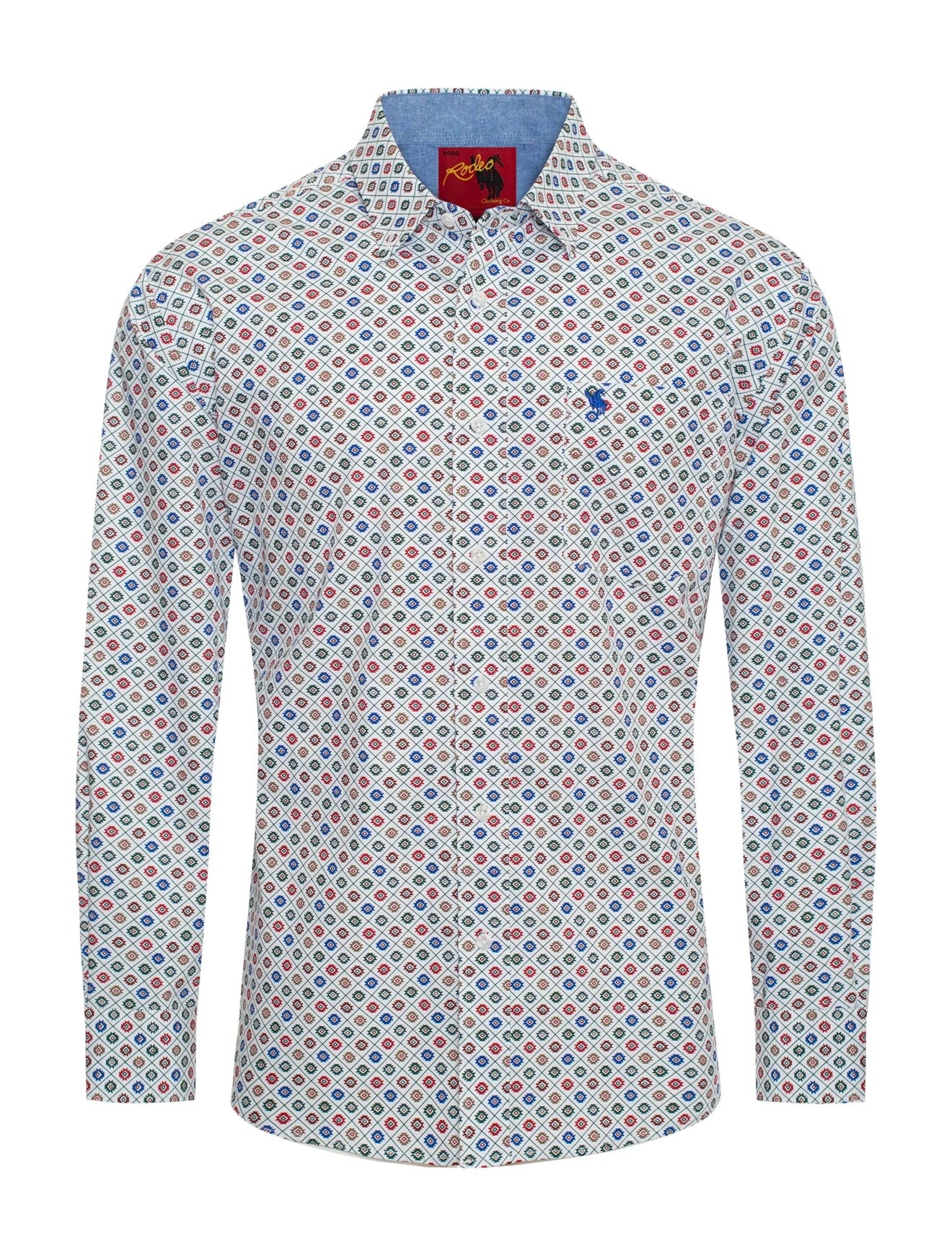 Men's Western style long sleeve shirt