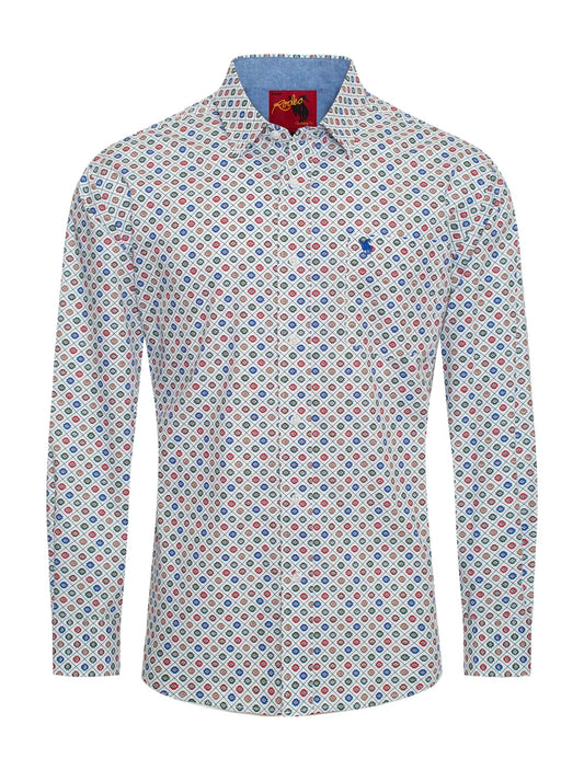 Men's Western style long sleeve shirt