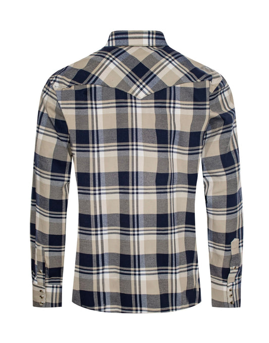 Men's Western style long sleeve Flannel Shirt